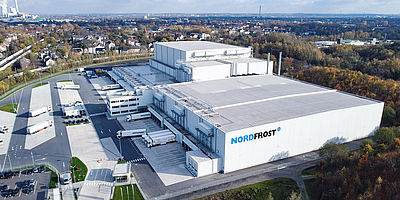NORDFROST | Tiefkühl-Logistikzentrum Herne, Multikühl-Center in Mücke