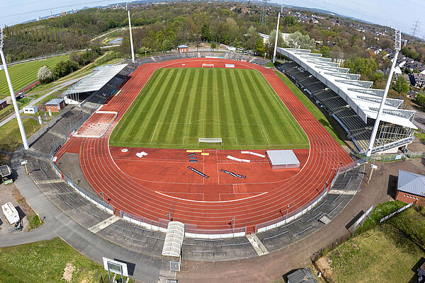 Spatenstich Lohrheidestadion Bochum-Wattenscheid