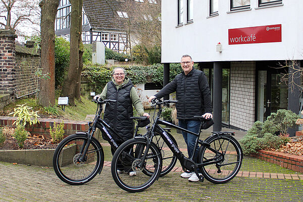 assmann gruppe fördert nachhaltige Mobilität: E-Bikes am Standort Dortmund
