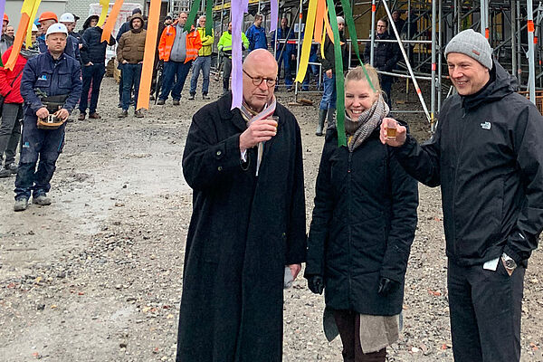 Richtfest Südbad Münster