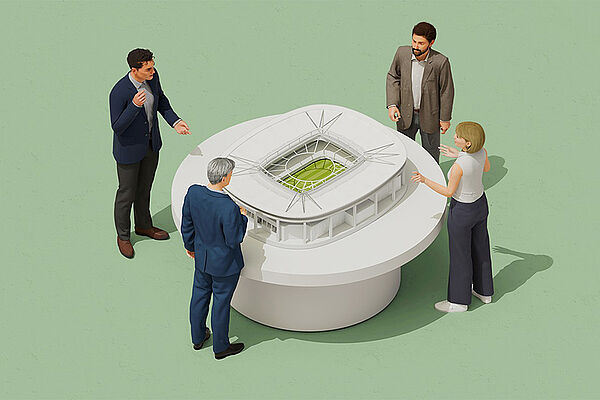Neu im Blog: Die Kunst des Stadionbaus. 