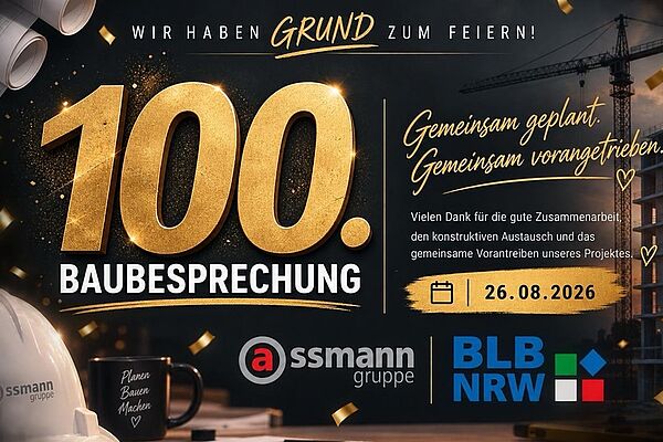 100. Baubesprechung