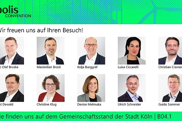polis Convention 2026: Gemeinschaftsstand Köln