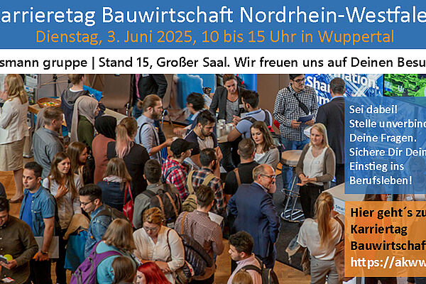 assmann gruppe auf dem Karrieretag Bauwirtschaft NRW 2025