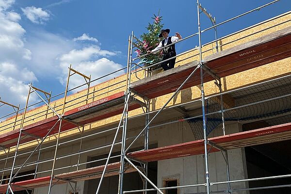 Richtfest Feuerwehrzentrum Usingen
