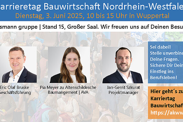 Karrieretag Bauwirtschaft NRW