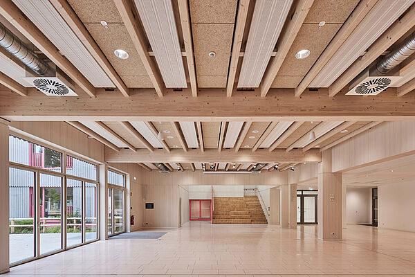 Fertigstellung des Erweiterungsbaus Annette-von-Droste-Hülshoff Grundschule in Münster 