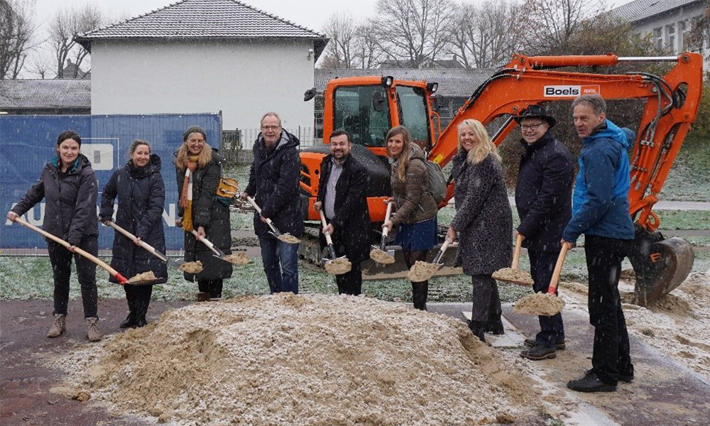 Spatenstich für die neue Albert-Schweitzer-Schule in Schwerte