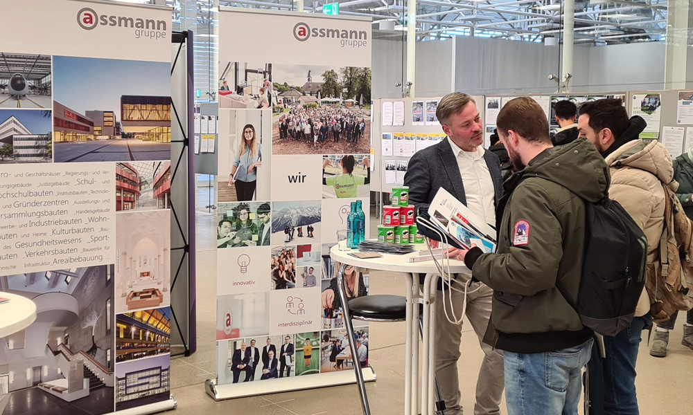 assmann gruppe auf dem BO CAREER DAY