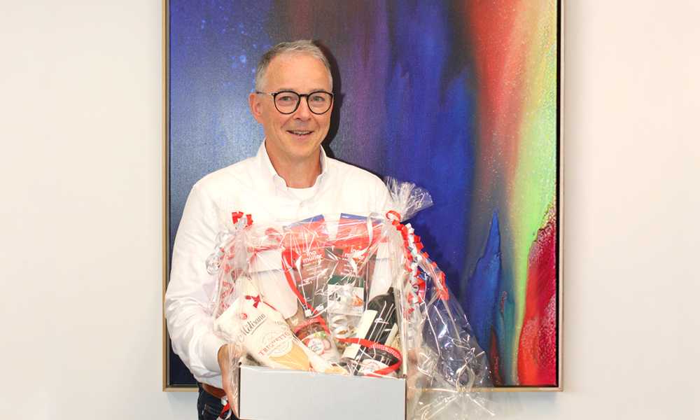 35 Jahre Urlich Schneider Ulrich Schneider feiert Firmenjubiläum