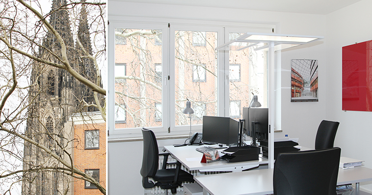 Büro der assmann gruppe am Standort Köln