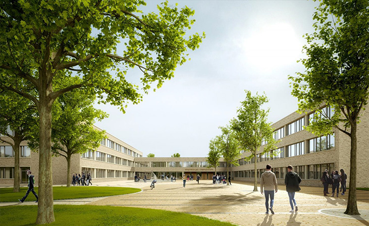 Visualisierung Berufskolleg-Campus Moers