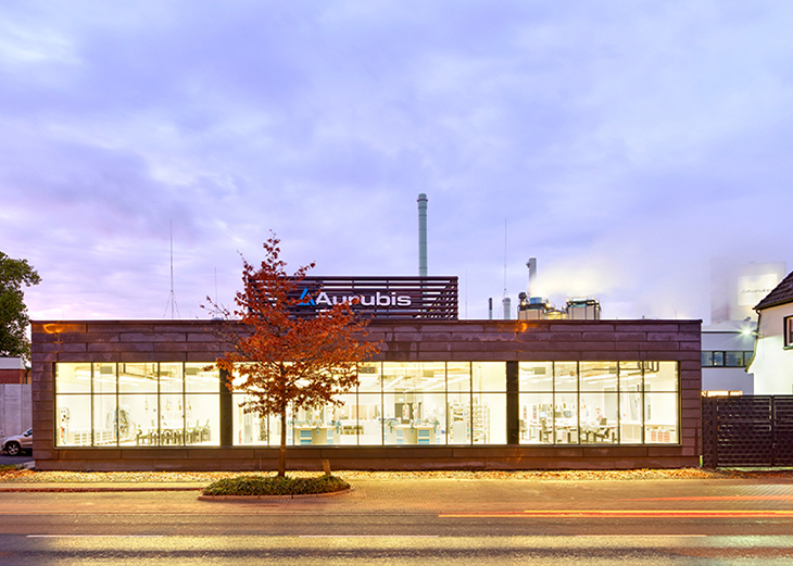 Aurubis AG Lünen - neues Werkstattgebäude als Showroom
