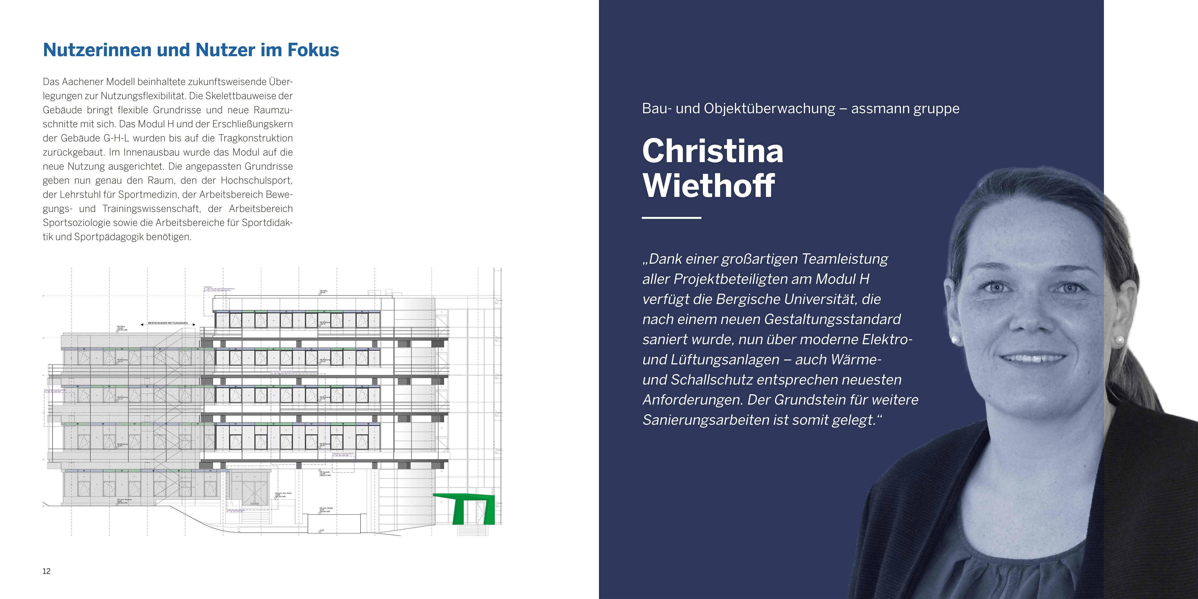 Christina Wiethoff, Baumanagerin assmann gruppe