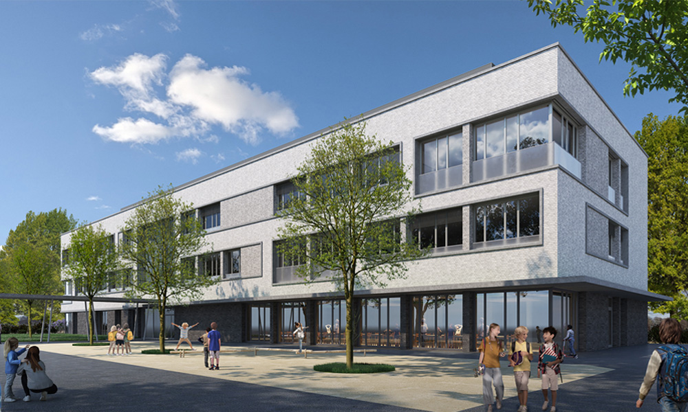3-geschossiger Erweiterungsbau für Karl-Kreiner-Grundschule