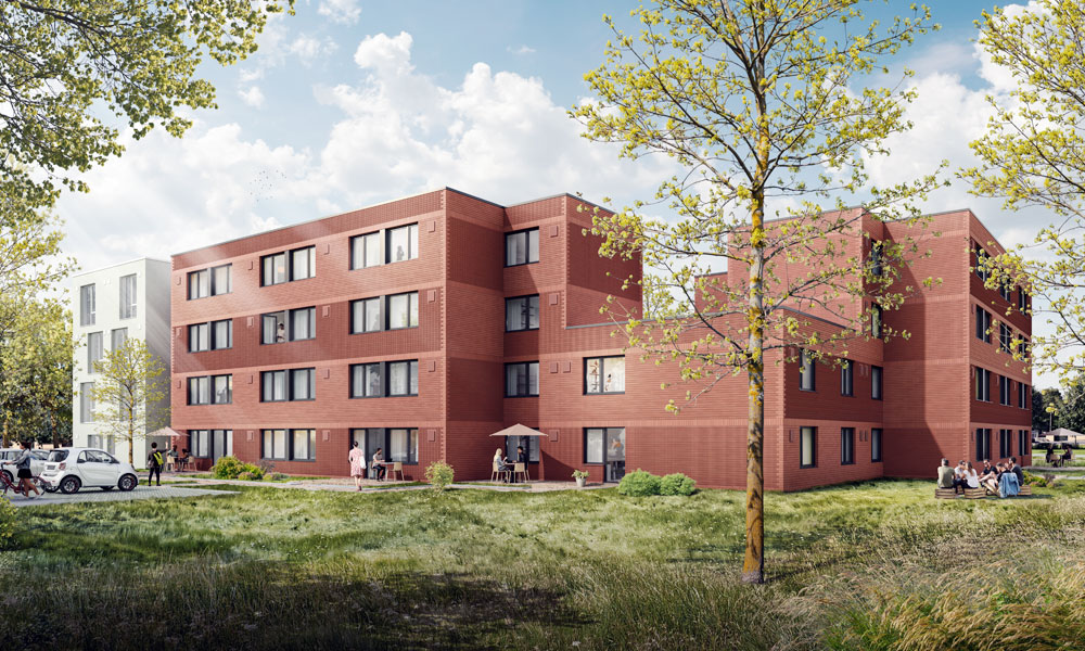 Sanierung Studentenwohnheim Sonnenkamp in Vechta