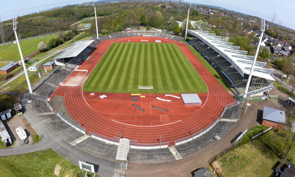 Komplettumbau+Modernisierung Lohrheidestadion Spatenstich Lohrheidestadion Bochum-Wattenscheid