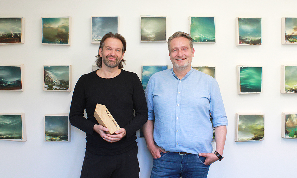 „Architektur trifft Kunst“ Dirk Pleyer erhält Kunstförderpreis
