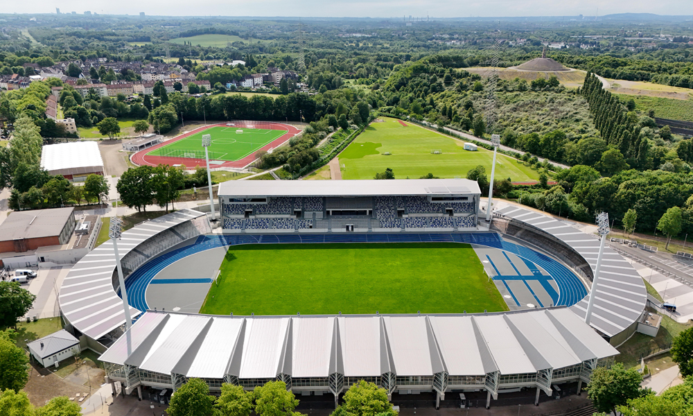 FISU World University Games starten assmann gruppe macht Lohrheidestadion fit für Medaillen
