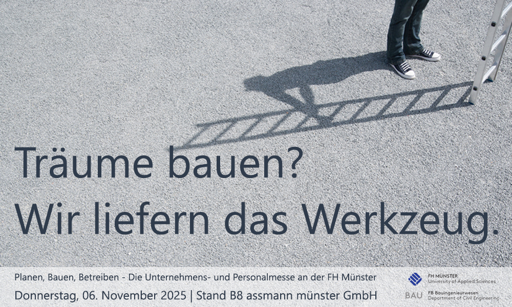 Planen, Bauen, Betreiben - Die Unternehmens- und Personalmesse an der FH Münster