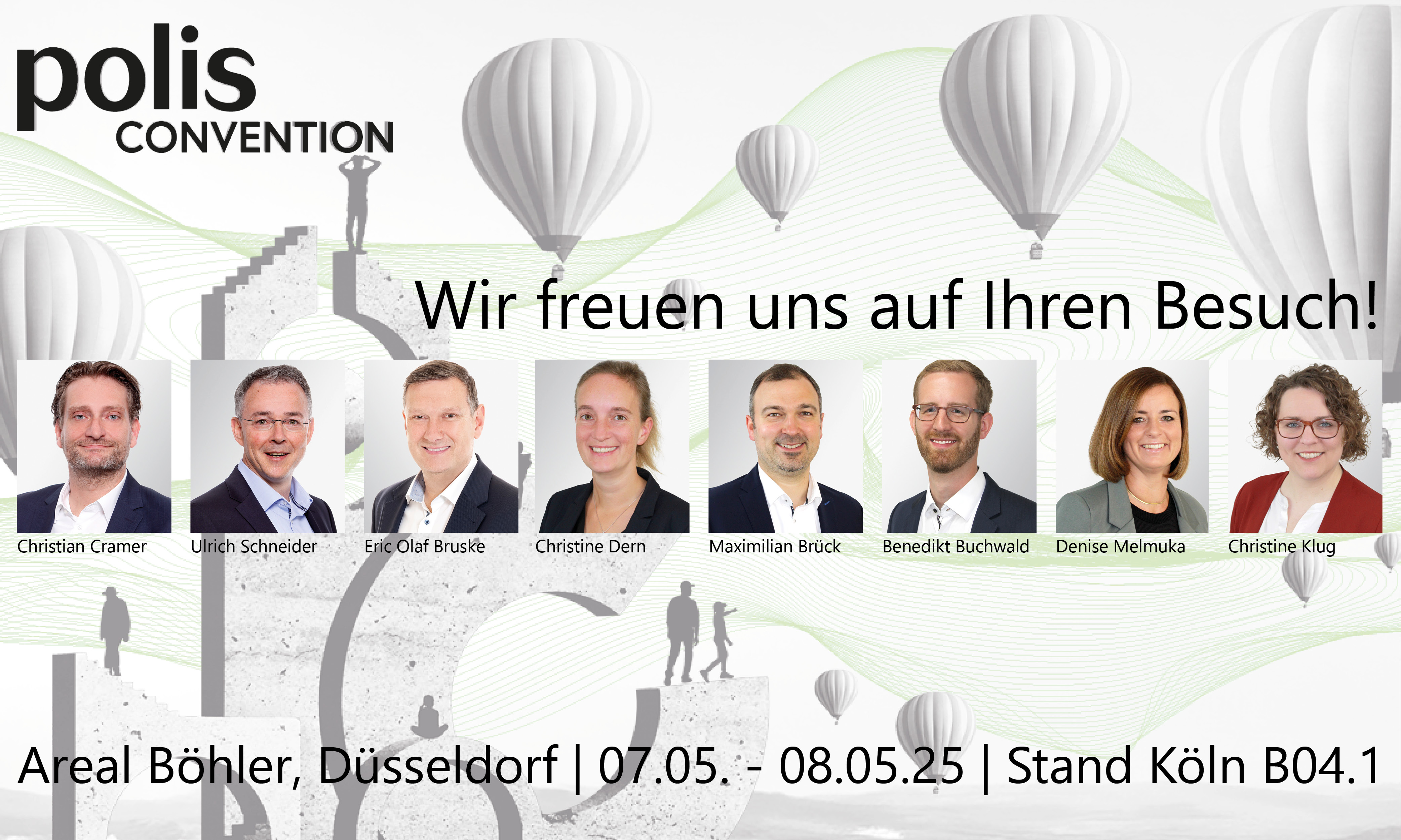 Team der assmann gruppe auf der polis Convention