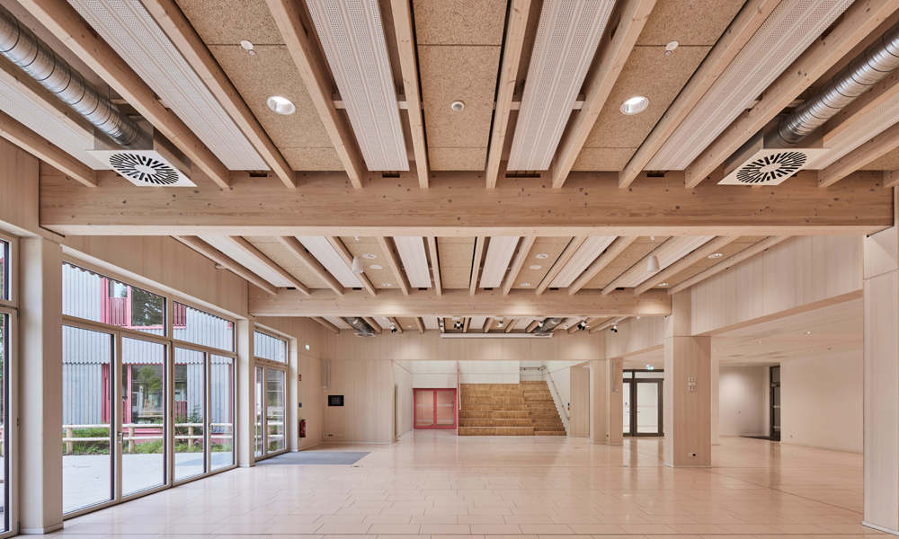 Fertigstellung des Erweiterungsbaus Annette-von-Droste-Hülshoff Grundschule in Münster 