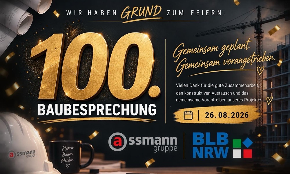 100. Baubesprechung