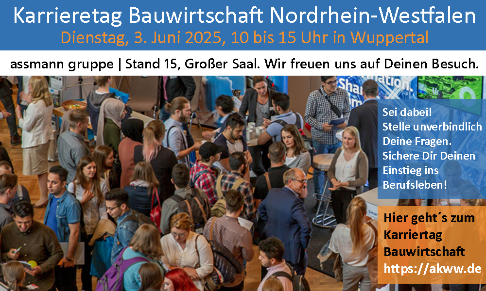 assmann gruppe auf dem Karrieretag Bauwirtschaft NRW 2025