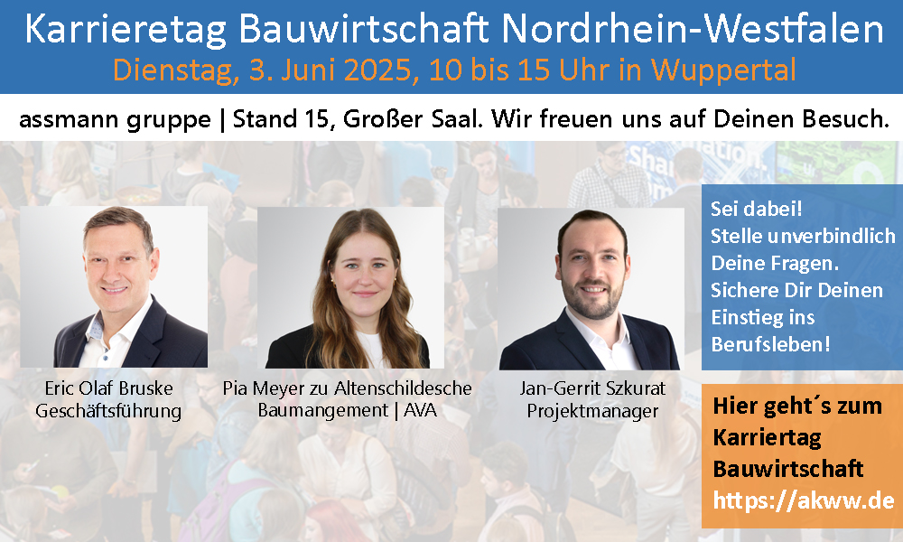 Karrieretag Bauwirtschaft NRW